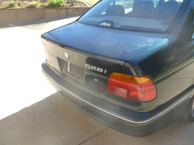 1997 BMW 528i E39 - Trunk Rear Deck Lid 416282126025